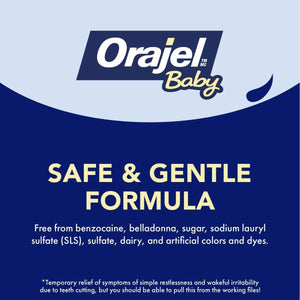 Orajel Baby Homeopathic Nighttime Teething Pain Relief Gel - okotoks hc pharmacy