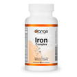 Bottle of Iron Complex supplement on a white background - okotoks hc pharmacy