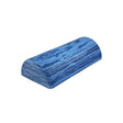 A blue textured foam roller with a wavy wood-grain pattern, shown on a plain white background. - okotoks hc pharmacy