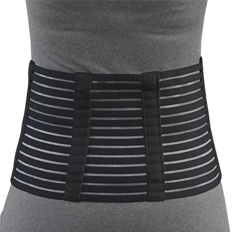 OTC 7" Lightweight Elastic Lumbosacral Support black - okotoks hc pharmacy