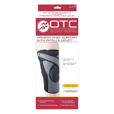 OTC knee support packaging on a white background - okotoks hc pharmacy