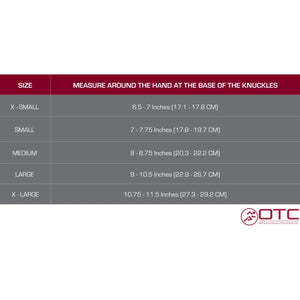 OTC Arthritis Gloves size chart - okotoks hc pharmacy
