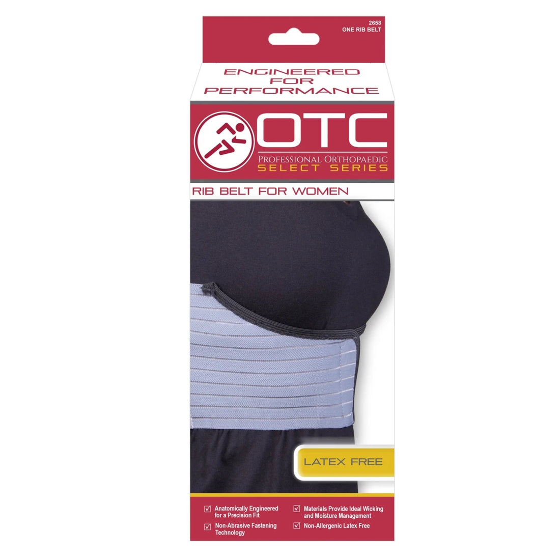 OTC Select Series 6" Rib Belt For Women - 2658 - okotoks hc pharmacy