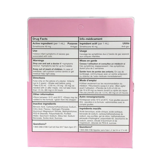 Pink medication package with label on a white background -  okotoks hc pharmacy