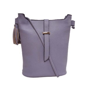 Purple handbag with a strap on a white background - okotoks hc pharmacy