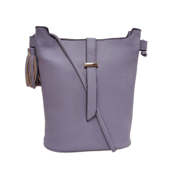 Purple handbag with a strap on a white background - okotoks hc pharmacy