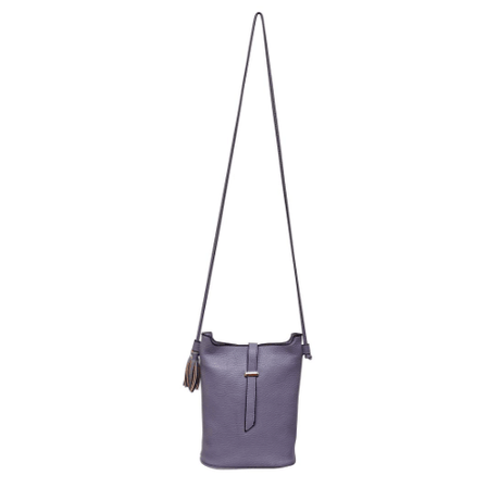 Purple handbag with a strap on a white background - okotoks hc pharmacy