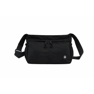 Black shoulder bag on a white background - okotoks hc pharmacy