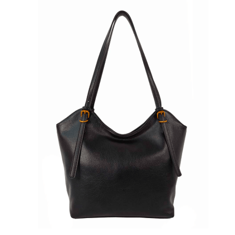 Black handbag on a white background - okotoks hc pharmacy
