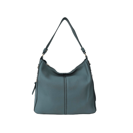 denim handbag with a strap on a white background - okotoks hc pharmacy