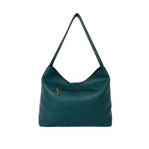 Green handbag with a strap on a white background - okotoks hc pharmacy