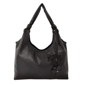 Passion Shoulder Hobo Handbag - Black 5323PN - okotoks hc pharmacy