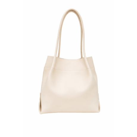 Beige tote bag on a white background - okotoks hc pharmacy