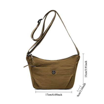 Passion Ultra Light Nylon Crossbody Bag - BAG607 size - okotoks hc pharmacy