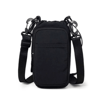 Passion Water Bottle Crossbody Bag - BAG602 black - okotoks hc pharmacy
