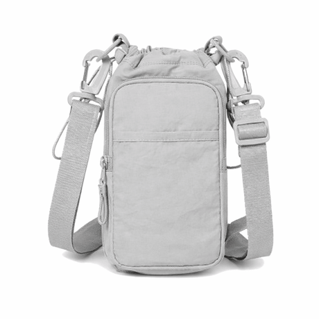 Passion Water Bottle Crossbody Bag - BAG602 light grey - okotoks hc pharmacy