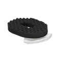 PCP Convoluted Foam Ring Cushion white cover - Okotoks HC Pharmacy