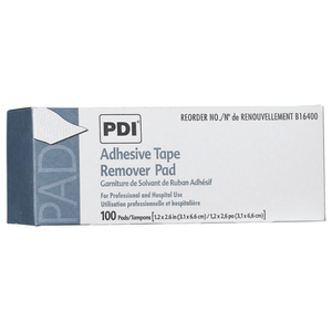 Box of PDI Adhesive Tape Remover Pad on a white background - okotoks hc pharmacy