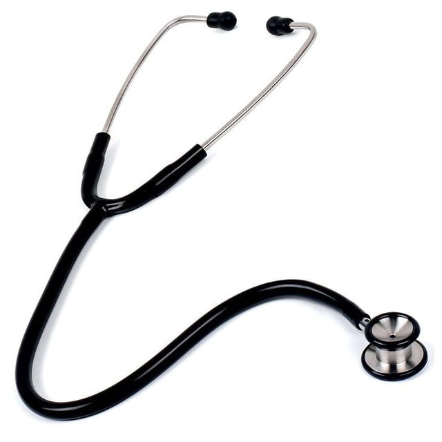 Black stethoscope on a white background - okotoks hc pharmacy