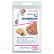 Pedicure toe straightener packaging with a foot illustration on a white background - okotoks hc pharmacy