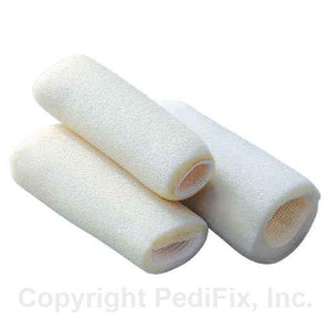 Three foam banadges on a white background with 'PediFix, Inc.' branding. - okotoks hc pharmacy