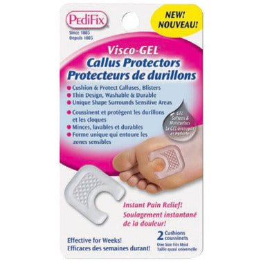 Pedicure callus protectors packaging with PediFix branding on a white background - okotoks hc pharmacy
