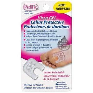 Pedicure callus protectors packaging with PediFix branding on a white background - okotoks hc pharmacy