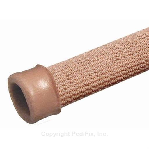 Textured cylindrical toe tube on a white background - okotoks hc pharmacy