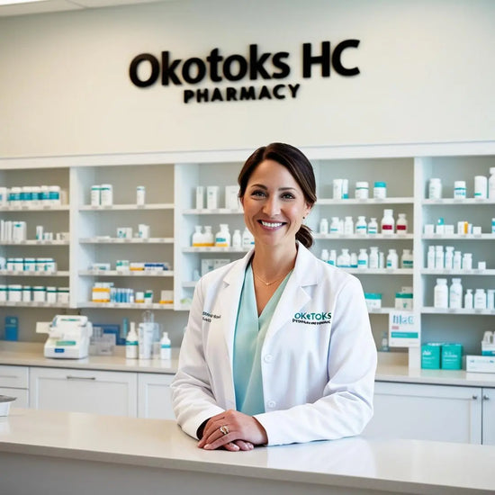 pharmacy clinical services at Okotoks HC Pharmacy.