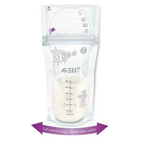 Avent breast milk storage bag on a white background - okotoks hc pharmacy