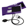 Purple blood pressure cuff with gauge on a white background - okotoks hc pharmacy