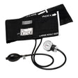 Blood pressure monitor with cuff labeled 'Large Adult Size' on a white background - okotoks hc pharmacy