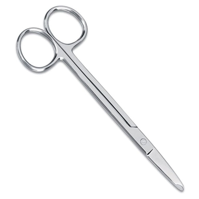 Pair of silver scissors on a white background - okotoks hc pharmacy