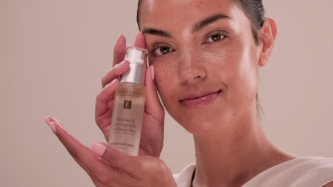 Eminence Organics Shiitake & Ashwagandha Bi-Phase Mist – 60 mL / 2 fl oz