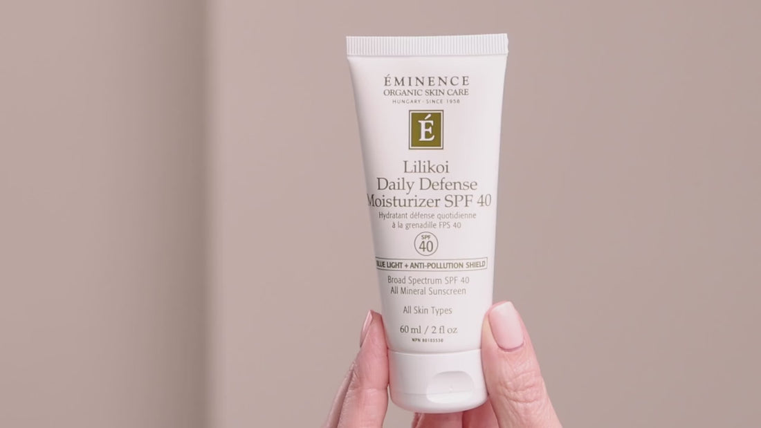Eminence Organics Lilikoi Daily Defense Moisturizer SPF 40 – 2 oz