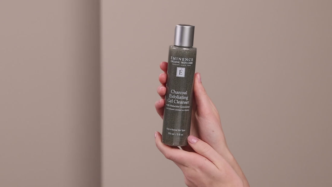 Eminence Organics Charcoal Exfoliating Gel Cleanser – 5 oz / 150 mL