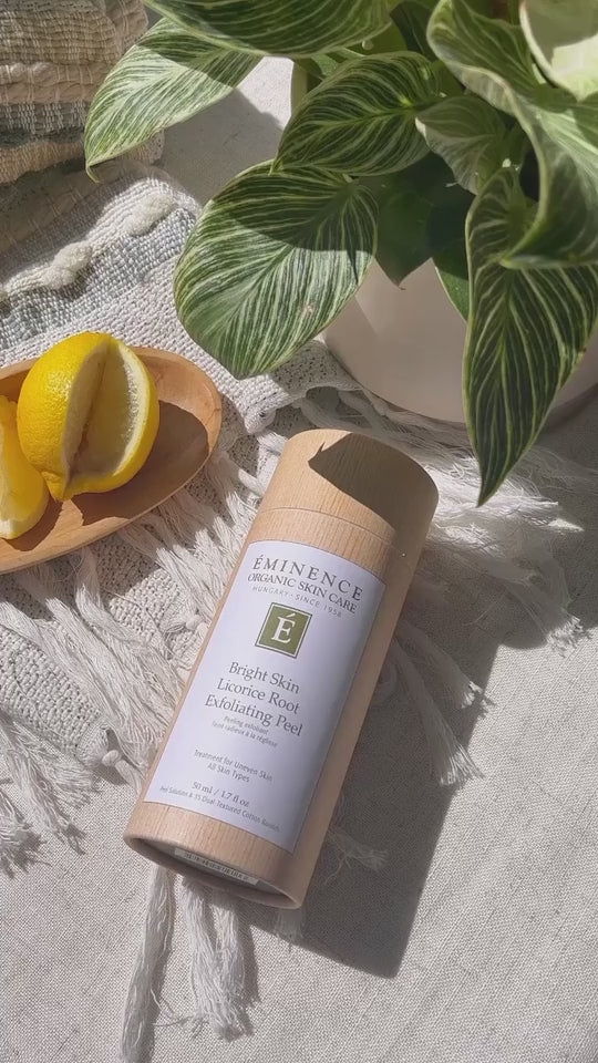 Eminence Organics Bright Skin Licorice Root Exfoliating Peel – 1.7 oz / 50 mL