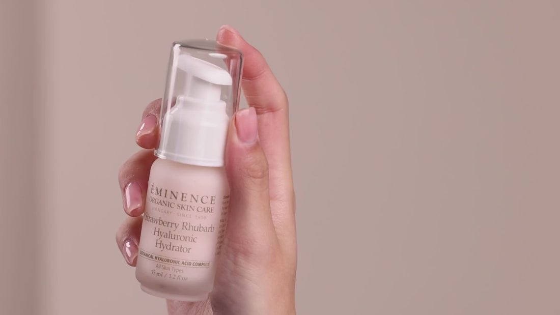 Eminence Organics Strawberry Rhubarb Hyaluronic Hydrator – 1.2 oz / 35 mL