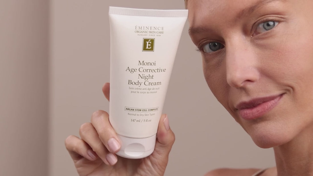 Eminence Organics Monoi Age Corrective Night Body Cream – 5 oz / 147 mL