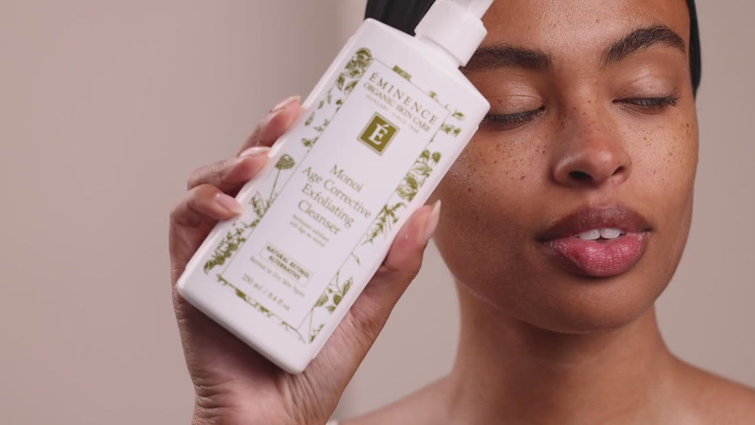 Eminence Organics Monoi Age Corrective Exfoliating Cleanser – 8.4 oz / 250 mL