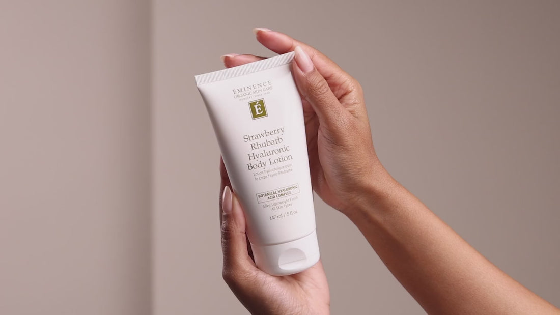 Eminence Organics Strawberry Rhubarb Hyaluronic Body Lotion - 147 mL