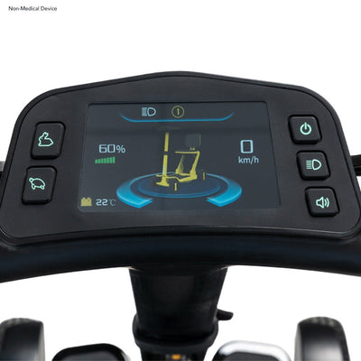 Pride Go Go Carbon Travel Mobility Foldable 4 Wheel Scooter - Okotoks HC Pharmacy