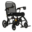 Black mobility scooter with 'Pride' branding on a white background - okotoks hc pharmacy
