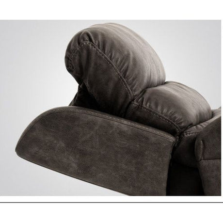 Gray recliner chair with remote control on a white background - okotoks hc pharmacy