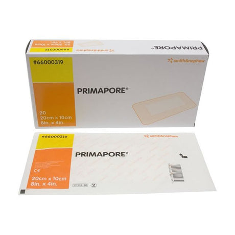 Primapore bandage packaging with branding on a white background - okotoks hc pharmacy