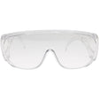 Clear safety goggles on a white background - okotoks hc pharmacy