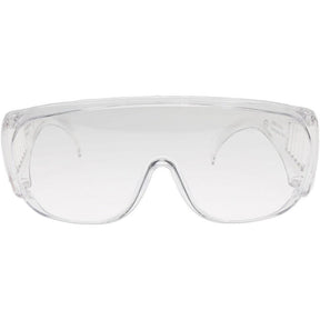 Clear safety goggles on a white background - okotoks hc pharmacy