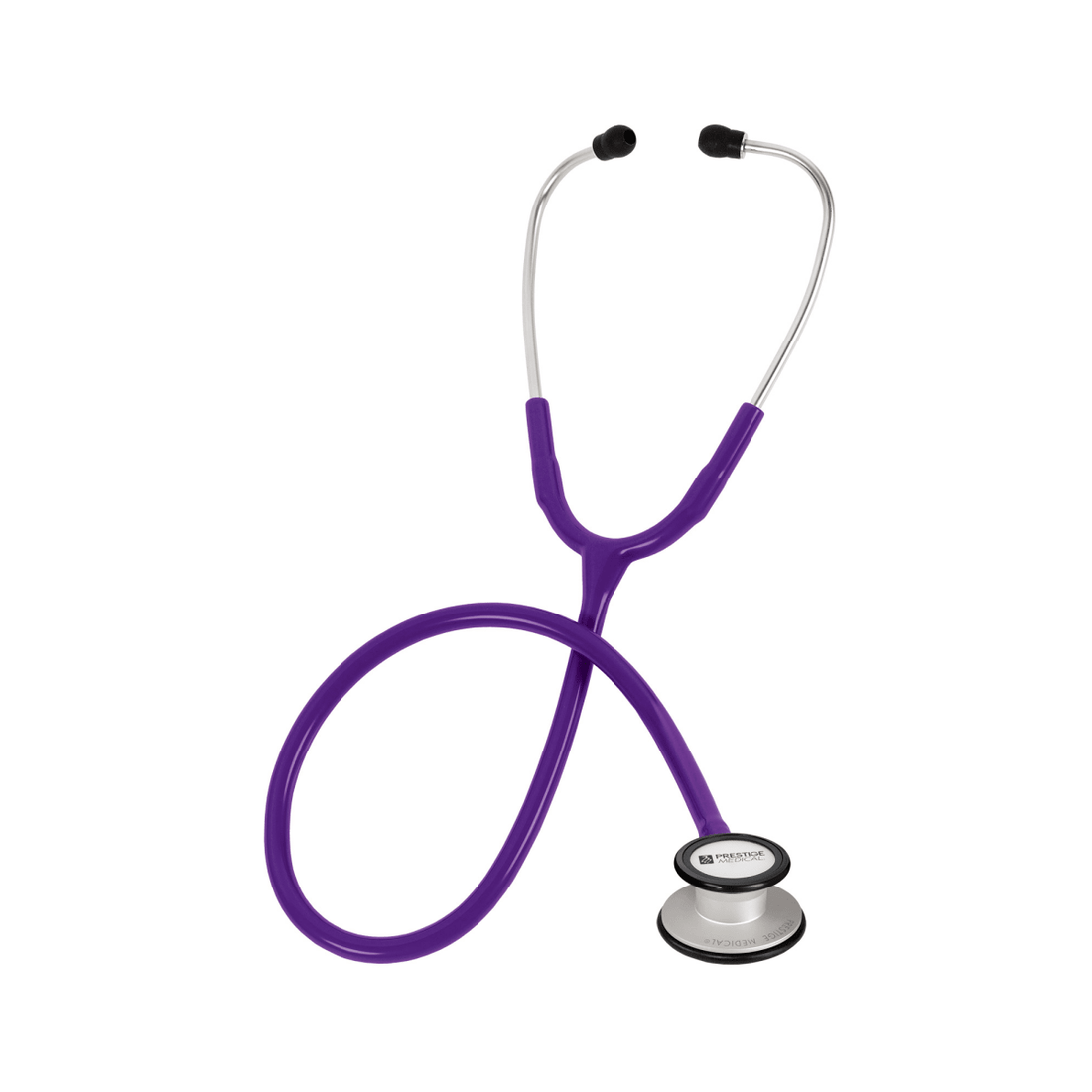 Purple stethoscope on a white background - okotoks hc pharmacy