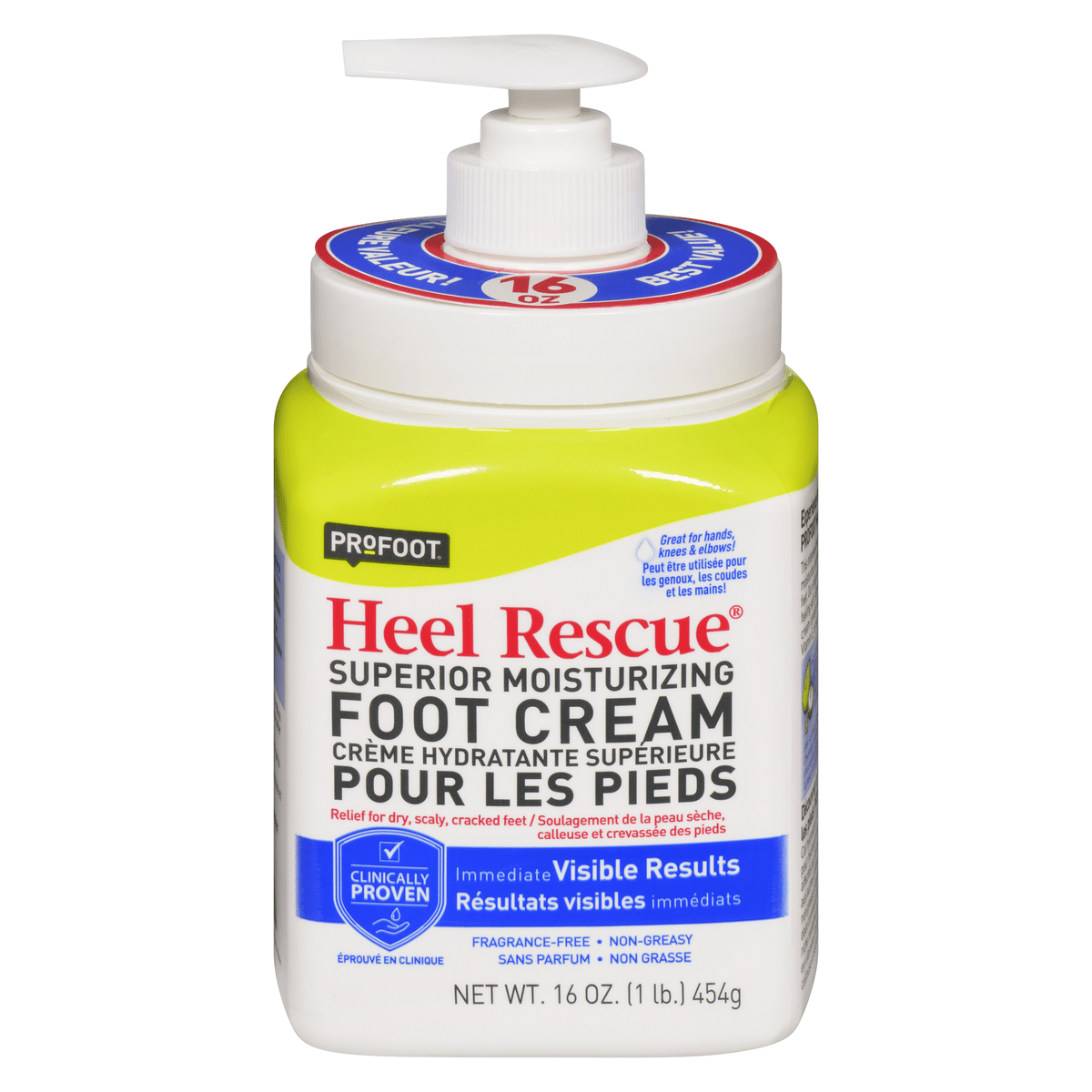 Profoot Heel Rescue foot cream bottle on a white background - okotoks hc pharmacy