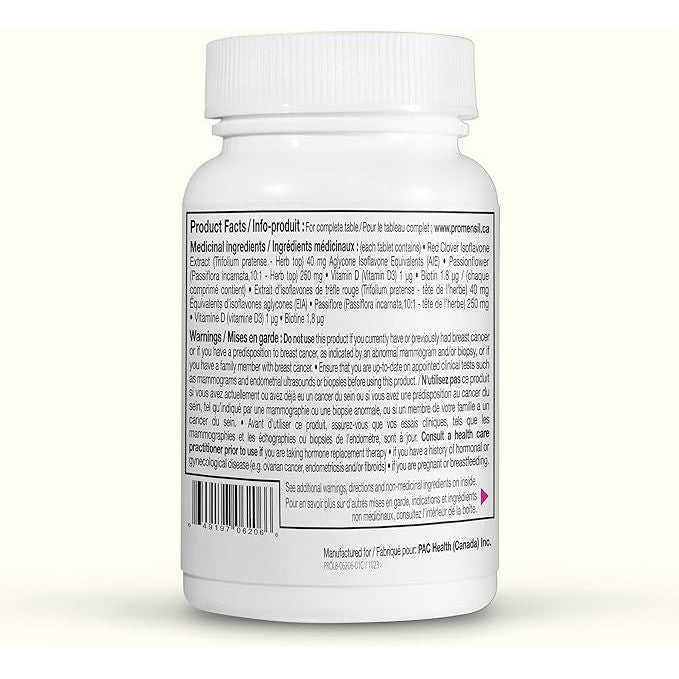 White supplement bottle with label on a white background - okotoks hc pharmacy